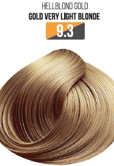 Vopsea Profesionala Fara Amoniac EVOQUE USA, Nuanta 9.3 GOLD VERY LIGHT BLONDE ,   Cu Ulei de Argan si 12 Aminoacizi, 100 ml - Evoque