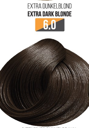 Culoare Par - Vopsea Profesională Permanentă cu Amoniac Redus EVOQUE Milk Therapy 6.0 Extra Dark Blonde – Blond Foarte Închis Natural, 100 ml