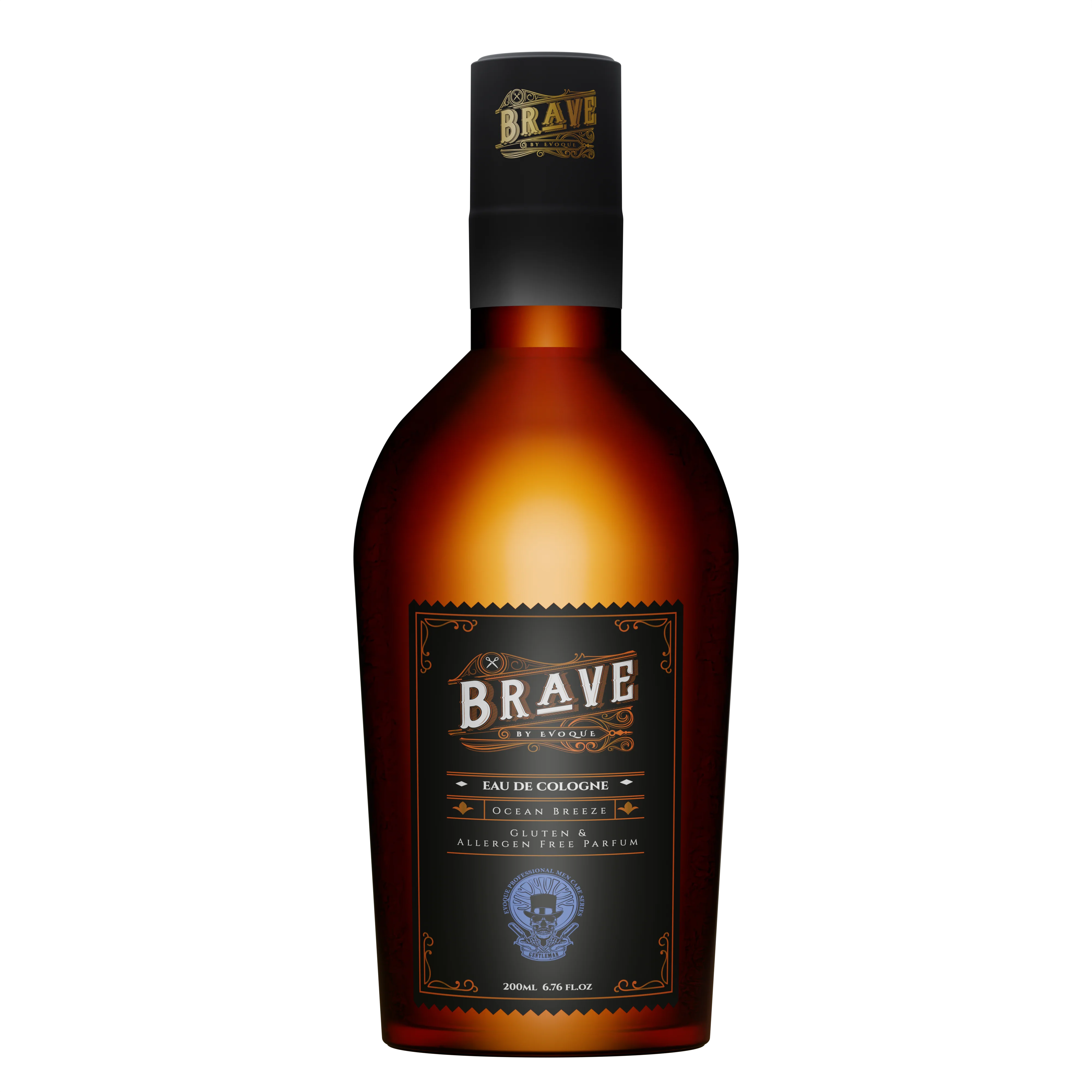 After Shave Crema - Aftershave Cologne Brave Series EVOQUE USA Ocean Breeze 200 ml