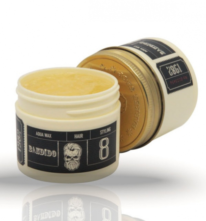 Ceara de Par - Ceara de par Profesionala Bandido Aqua Wax Strong 8 Black, 125 ml
