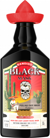 Masca de Fata Neagra Profesionala, Peeling Face Mask, 250 ML - Bandido [1]