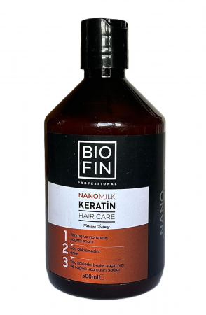 Ingrijire par - Masca de Par Profesionala NANO Milk Therapy BIOFIN, 500 ml