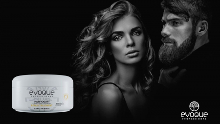 Masca de Par Leave-in cu Iaurt, EVOQUE USA Milk Therapy, 500 ml – Tratament Profund Fara Sulfati pentru Par Vopsit sau Natural [4]