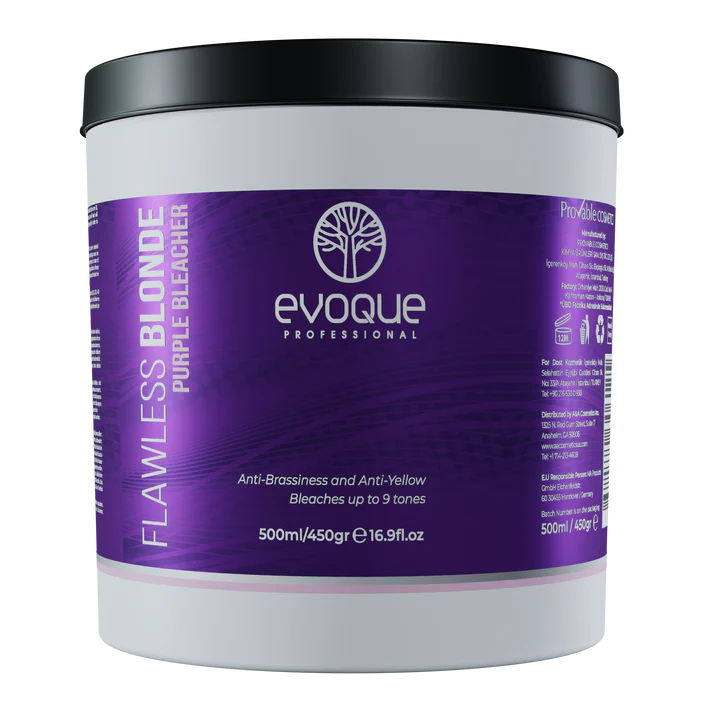 BLACK FRIDAY - Pudra decoloranta violet Evoque Professional Flawless Blonde 500 ml