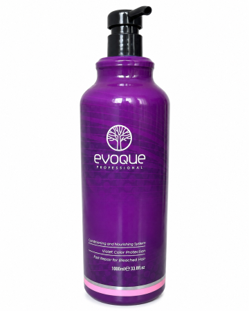 Ingrijire Par - Șampon Anti-Yellow Purple Profesional EVOQUE Flawless Blonde 1000 ml – Neutralizare Reflexe Galbene și Portocalii, pentru Păr Blond, Decolorat, Silver și Gri