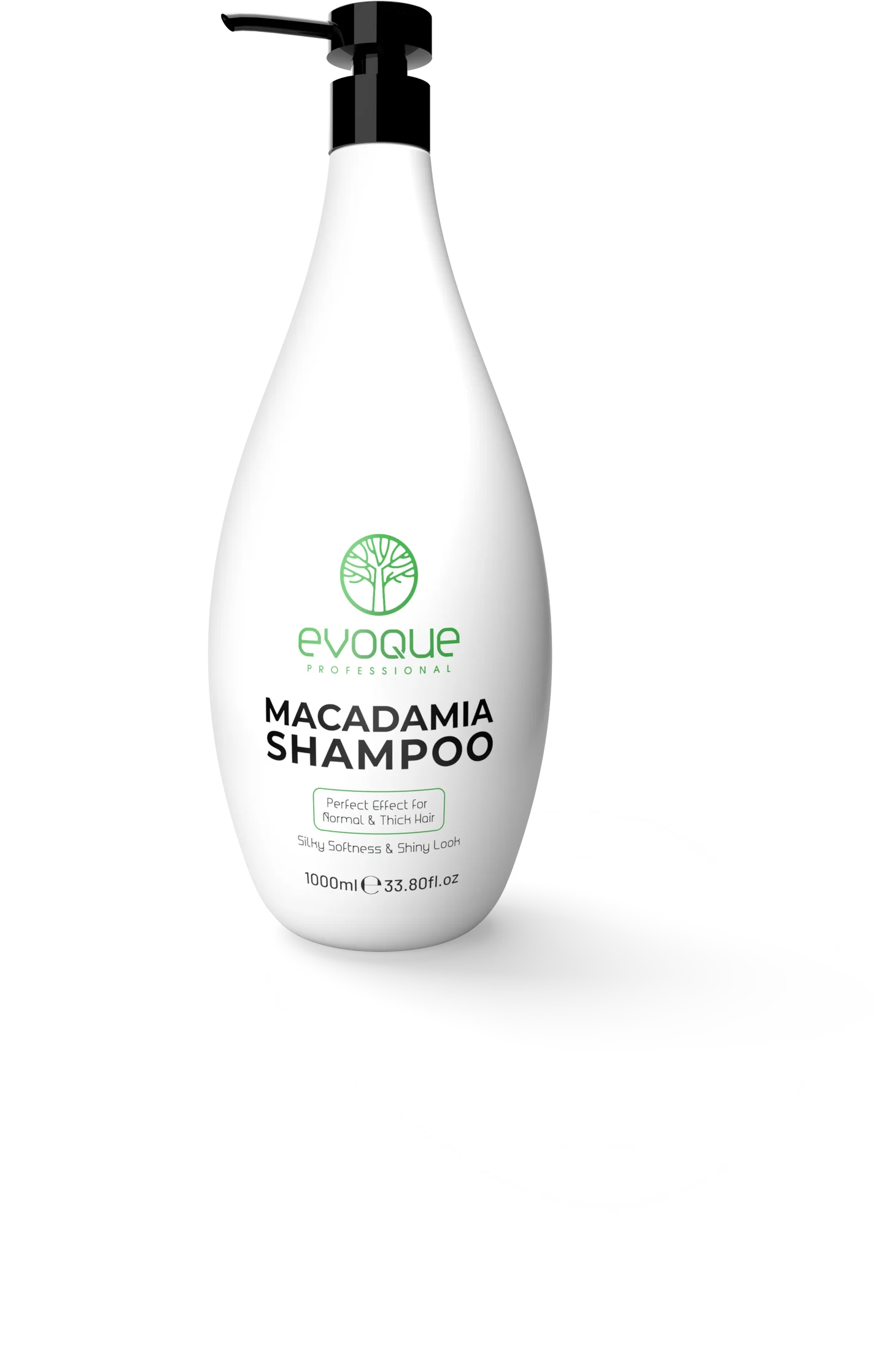 Cu Argan - Șampon Macadamia EVOQUE USA, 1000 ml – Curățare profundă și nutriție pentru păr gros și creț