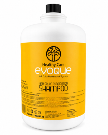 Ingrijire Par - Șampon profesional purificator pentru păr vopsit EVOQUE Healthy Care Hair Color Purification, protecția culorii, ulei de argan, 2850 ml