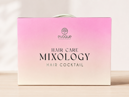 Ingrijire Par - Set profesional tratament păr Evoque Hair Care Mixology – 6 produse profesionale + accesorii, reparare, hidratare, netezire și îngrijire scalp