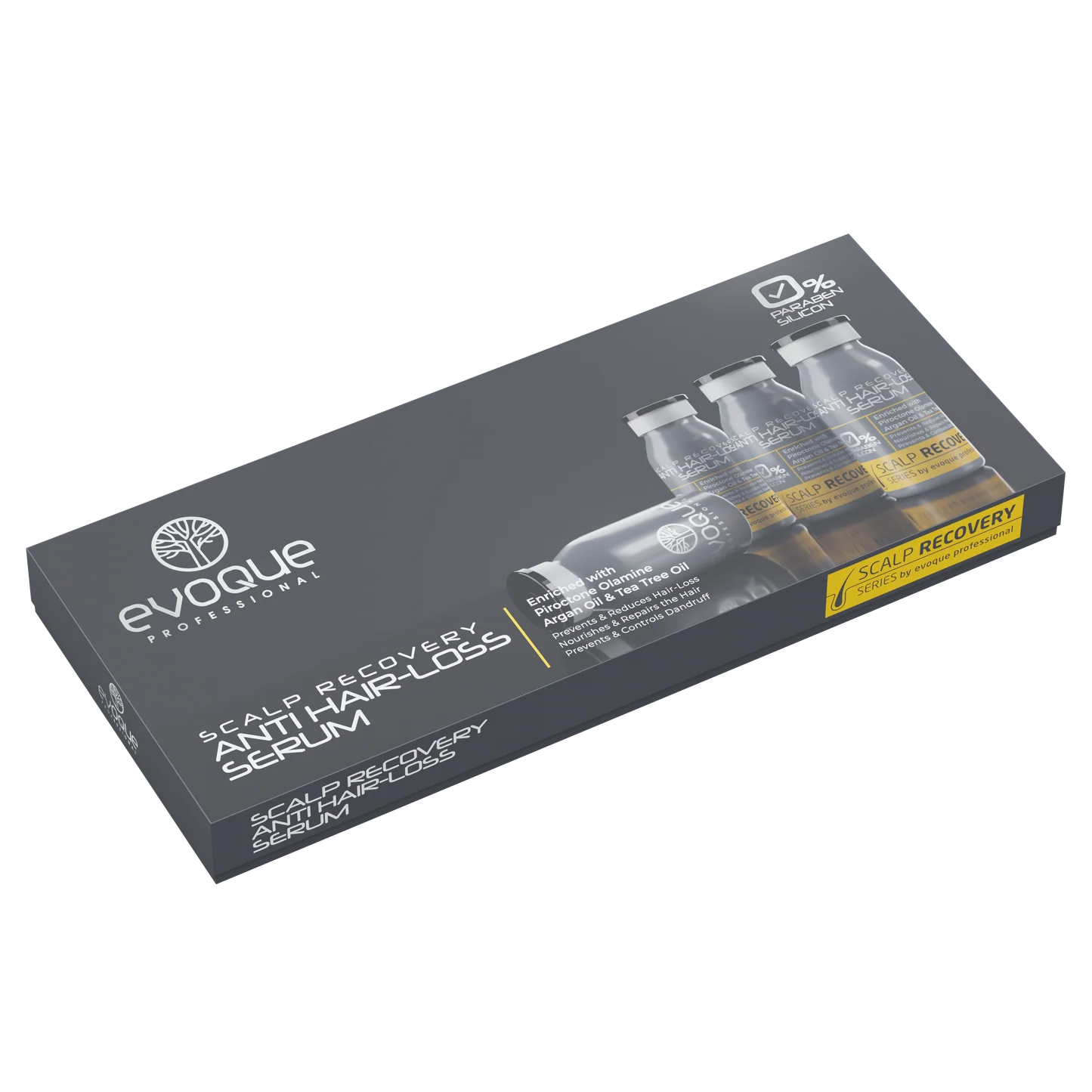 Set tratament anticadere par Evoque Scalp Recovery 6 fiole x 15 ml [2]