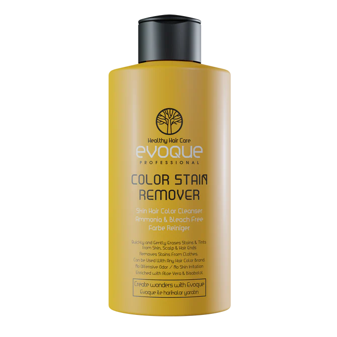 Vopsea Demipermanenta - Solutie PROFESIONALA pentru indepartarea petelor de vopsea Evoque Color Stain Remover 200 ml