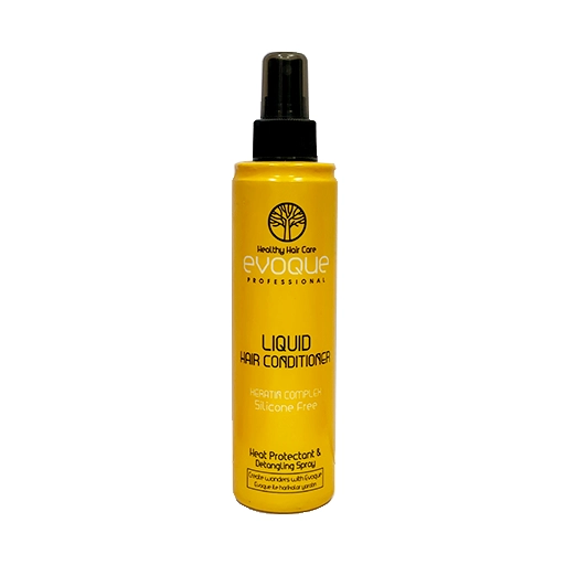 BLACK FRIDAY - Spray leave-in PROFESIONAL cu keratina Evoque Liquid Hair Conditioner Heat Protect 200 ml