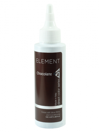 Pigmenti direct colors - Vopsea de par Demipermanenta Profesionala ELEMENT Chocolate - 100 Ml