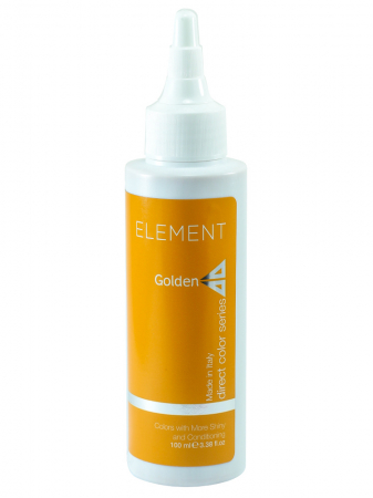 Pigmenti direct colors - Vopsea de par Demipermanenta Profesionala ELEMENT Goldenen - 100 Ml