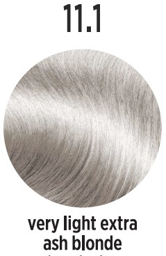 Vopsea Permanenta - Vopsea de par Profesionala ELEMENT 11.1, 120 ml (2x60 ml) Very Light Extra Ash Blonde