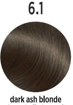 Vopsea - Vopsea de par Profesionala ELEMENT 6.1, 100 Ml, Dark Ash Blonde