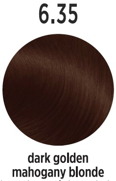 Vopsea - Vopsea de par profesionala ELEMENT 6.35 Dark Golden Mahogany Blonde 100ml