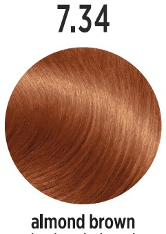Vopsea - Vopsea de par Profesionala ELEMENT 7.34, 100 ml, Almond Brown