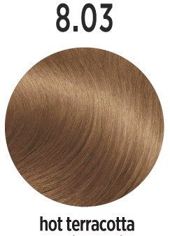 Vopsea - Vopsea de par Profesionala ELEMENT 8.03, 100 Ml, Hot Teracota
