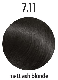 Vopsea - Vopsea de par Profesionala ELEMENT Matt Ash Blonde 7.11 - 100 ml
