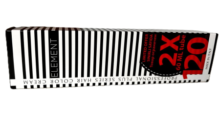 Vopsea de par Profesionala ELEMENT Platinum Grey - 120 ml (2x60 ml) [1]