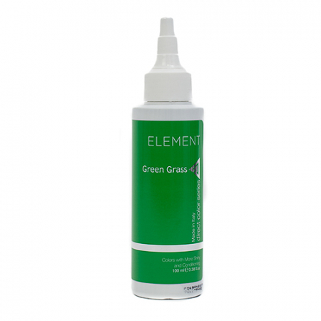 Pigmenti direct colors - Vopsea de par Demipermanenta Profesionala ELEMENT Green Grass - 100 Ml
