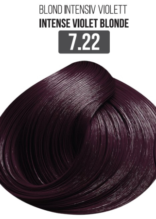 Vopsea - Vopsea Profesionala Cu Amoniac Redus EVOQUE Milk Therapy 100 ml – 7.22 Intense Violet Blonde – Cu Tehnologie Lipid Micro Emulsion