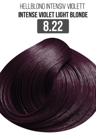 Vopsea - Vopsea Profesionala Cu Amoniac Redus EVOQUE Milk Therapy 100 ml – 8.22 Intense Violet Light Blonde – Cu Tehnologie Lipid Micro Emulsion