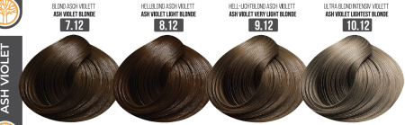 Vopsea Profesionala Cu Amoniac Redus EVOQUE Milk Therapy 100 ml – 9.12 Ash Violet Very Light Blonde – Cu Tehnologie Lipid Micro Emulsion [2]