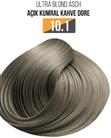 Vopsea - Vopsea Profesionala Fara Amoniac EVOQUE USA, Nuanta 10.1 LIGHTEST BLONDE ASH – Cu Ulei de Argan si 12 Aminoacizi, 100 ml - Evoque