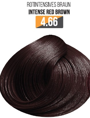 Vopsea - Vopsea Profesionala Fara Amoniac EVOQUE USA, Nuanta 4.66 INTENSE RED BROWN – Cu Ulei de Argan si 12 Aminoacizi, 100 ml - E