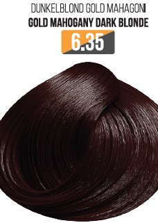 Vopsea fara amoniac - Vopsea Profesionala Fara Amoniac EVOQUE USA, Nuanta 6.35 GOLD MAHOGANI DARK BLONDE – Cu Ulei de Argan si 12 Aminoacizi, 100 ml - Evoque