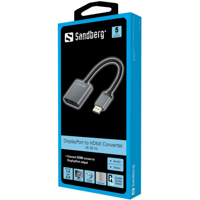 Adaptor Mini DisplayPort 1.4 > HDMI 2.0 4K60 [2]