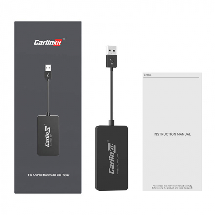 Adaptor wireless Carlinkit CCPA Apple Carplay/Android Auto (negru) [1]