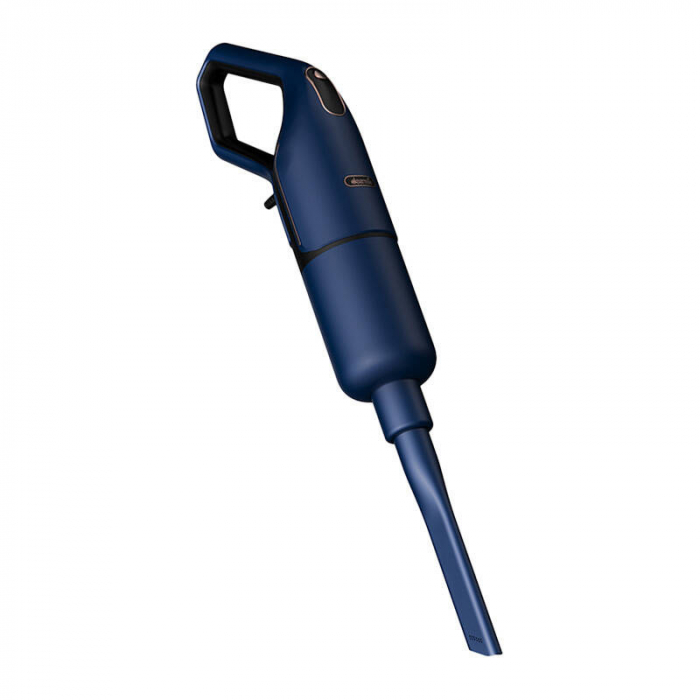 Aspirator vertical 2-în-1 Deerma DX1000W – 600W, 16.000 Pa, Filtru HEPA, 3 perii, Silențios, Albastru [4]