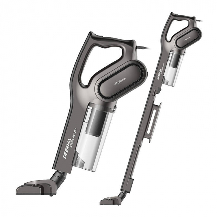 Aspirator Vertical 2-în-1 Deerma DX700s, 600W, Filtru HEPA, Silențios și Ușor de Utilizat [3]