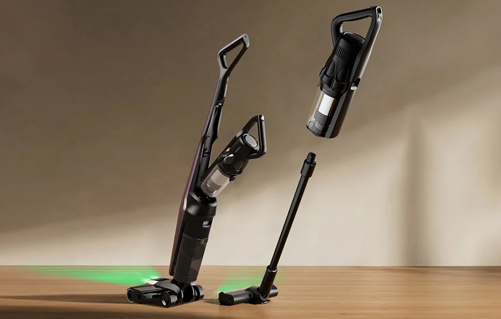 Aspirator vertical fără fir Deerma DEM-P40 Pro cu mop, 18000Pa și autocurățare [3]
