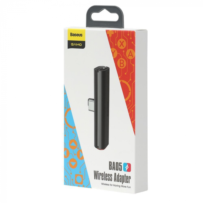 Baseus GAMO BA05 USB Type C bluetooth transmitter for Nintendo Switch black (NGBA05-01) [6]