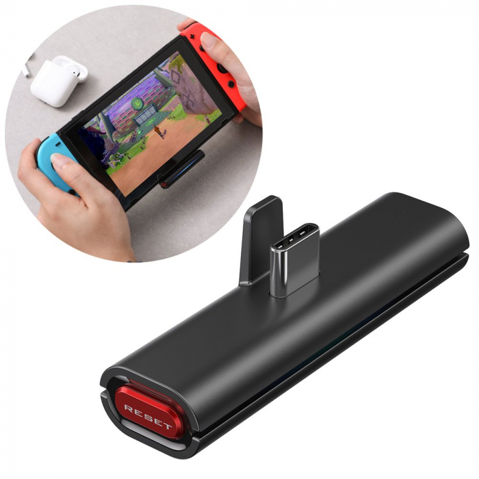 Baseus GAMO BA05 USB Type C bluetooth transmitter for Nintendo Switch black (NGBA05-01) [1]