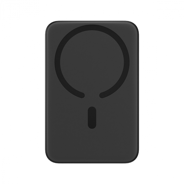 Baseus Magnetic Mini Power Bank with MagSafe 15W / PD QC 20W 10000mAh Black (Overseas Edition) + Xiaobai Series Cable USB-C - USB-C 60W 3A 0.5m Black [3]