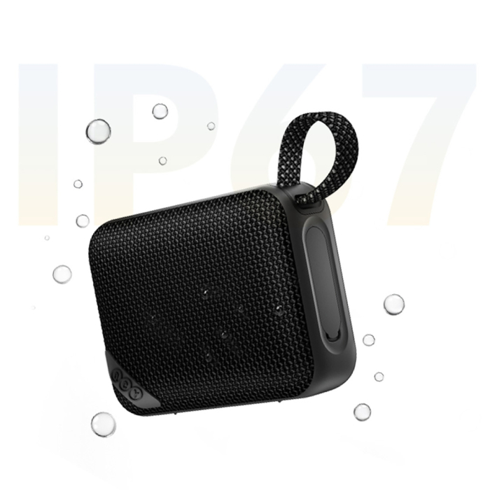 Boxă Bluetooth QCY SP2 neagră cu iluminare RGB, IP67 și autonomie până la 17 ore [5]