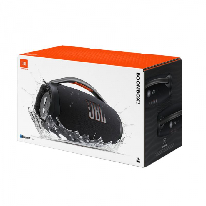 Boxă portabilă JBL Boombox 3, 180W, Bluetooth, IP67, Powerbank, PartyBoost – Bass puternic, autonomie 24h [8]