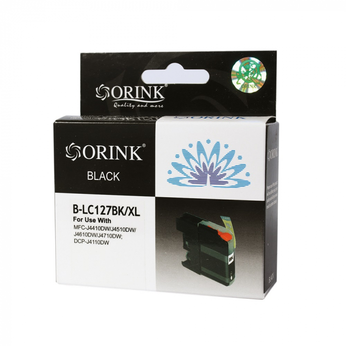 Brother LC127XL ink cartridge black, ORINK [1]