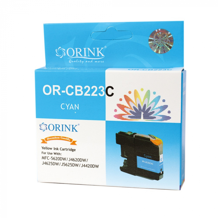 Brother LC223XL ink cartridge cyan, ORINK [1]