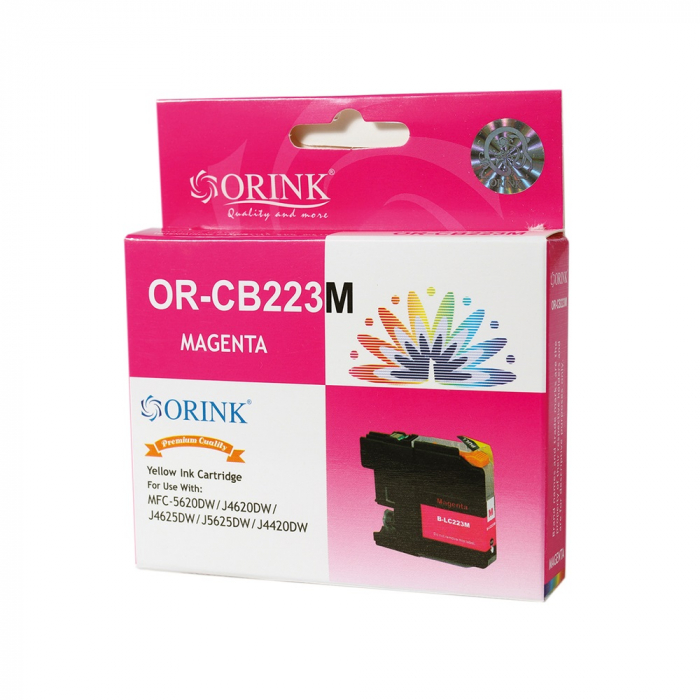 Brother LC223XL ink cartridge magenta ORINK [1]