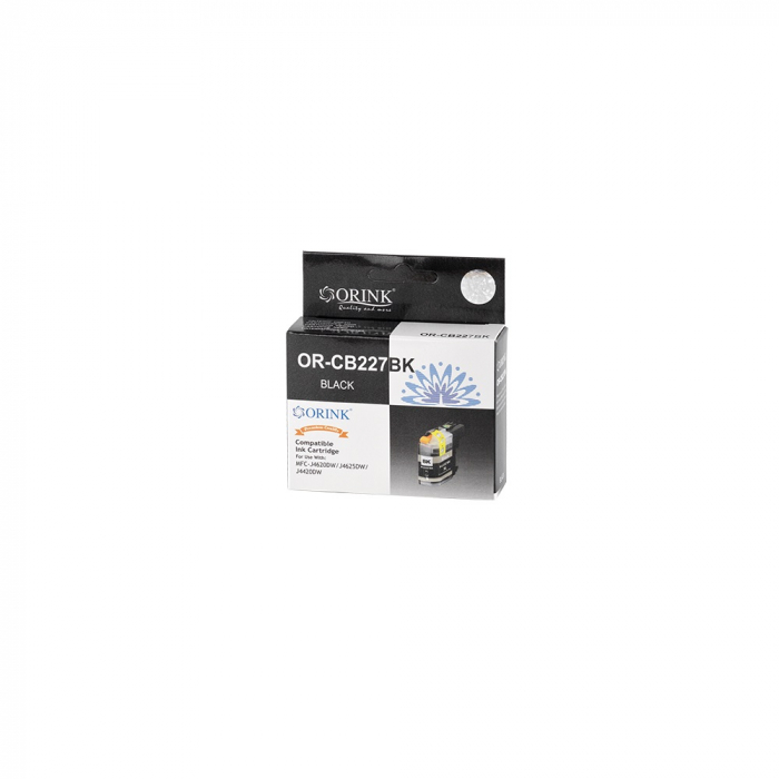 Brother LC227XL ink cartridge black, ORINK [1]