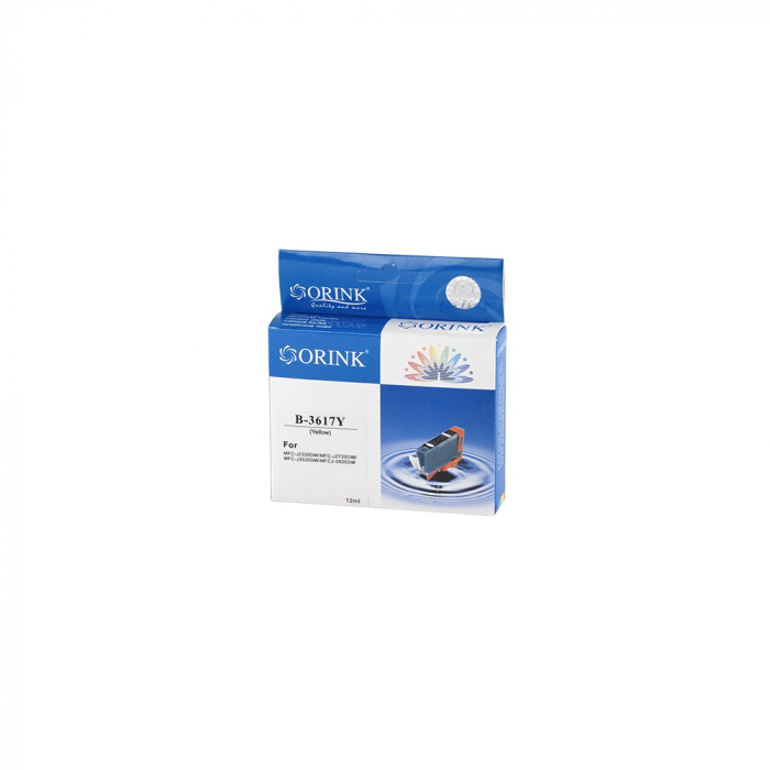 Brother LC3617 ink cartridge yellow, ORINK [1]