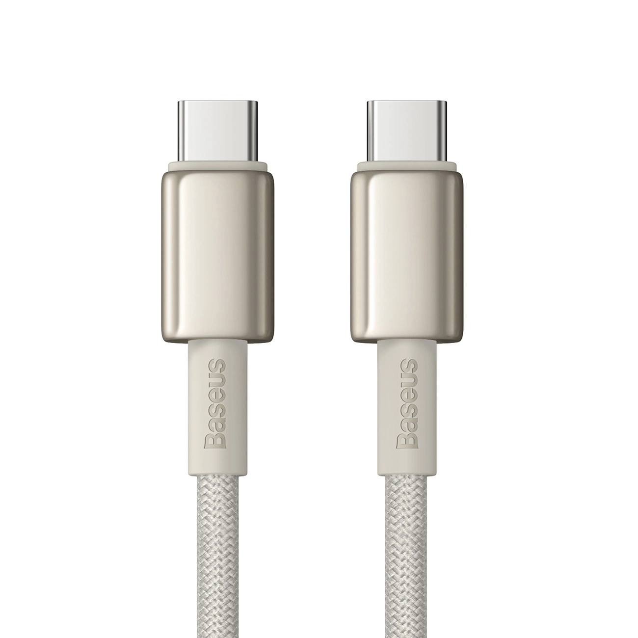 Cablu de date Baseus Tungsten Gold USB-C / USB-C cable 100W 1m - auriu [2]