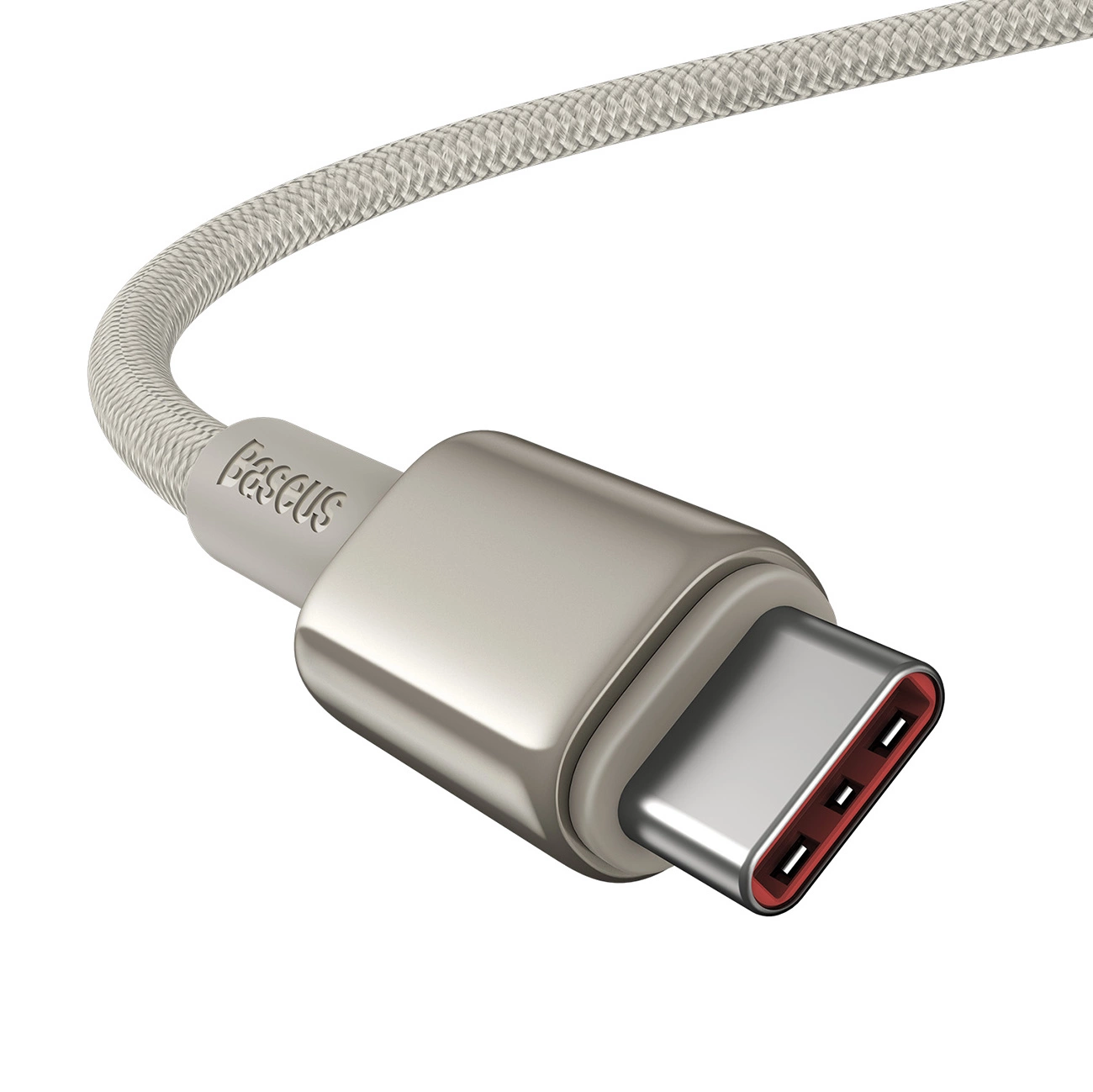 Cablu de date Baseus Tungsten Gold USB-C / USB-C cable 100W 2m - auriu [3]