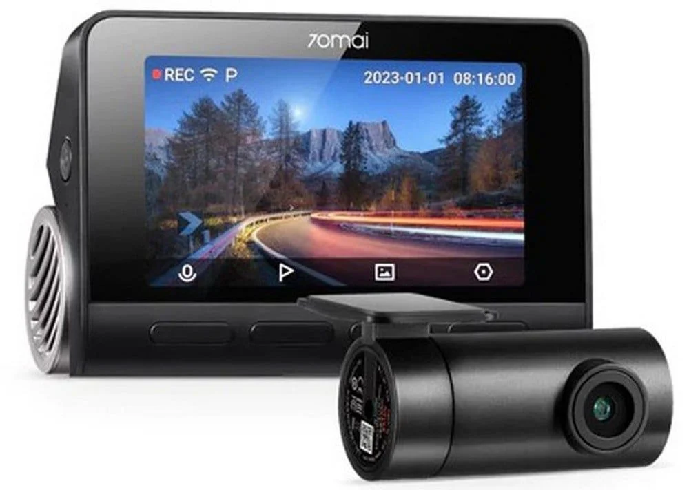 Set Camera auto 70mai Dash Cam 4K A810 Sony Starvis 2 IMX678 Dual Channel HDR si camera spate 70mai RC12 [1]