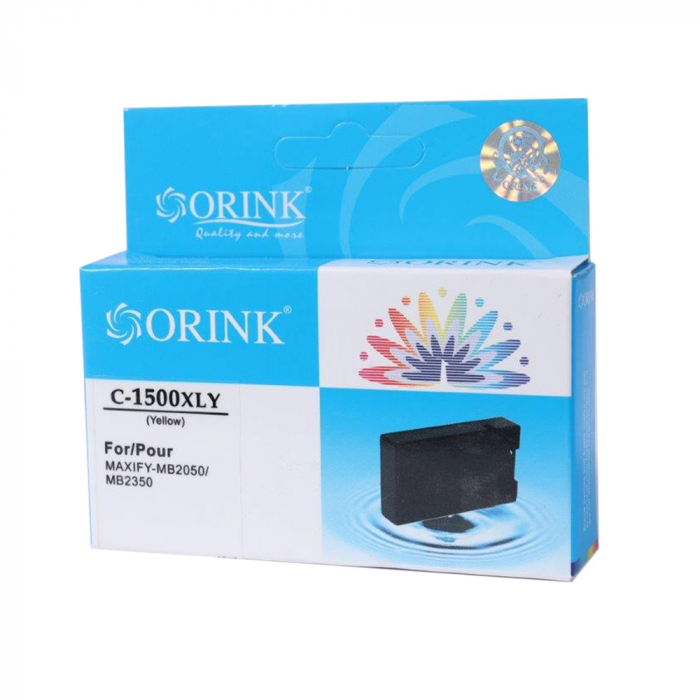 Canon PGI2500XL ink cartridge yellow, ORINK [1]